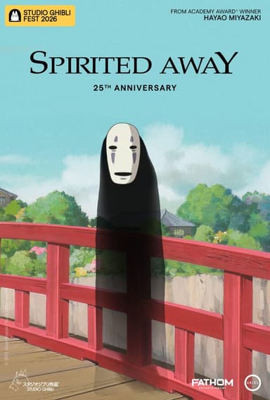 Spirited Away 25th Anniversary - SGF 2026 poster