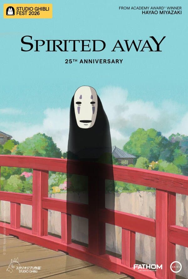 Spirited Away 25th Anniversary - SGF 2026 poster
