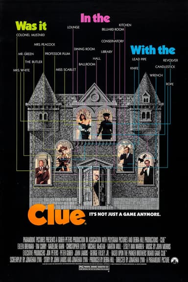 Clue poster