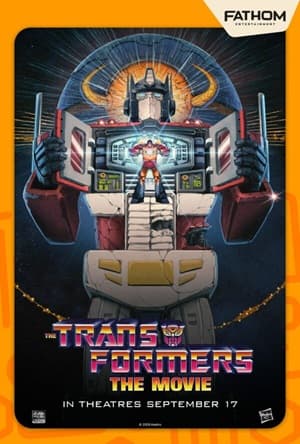Transformers: The Movie 40th Anniversary poster